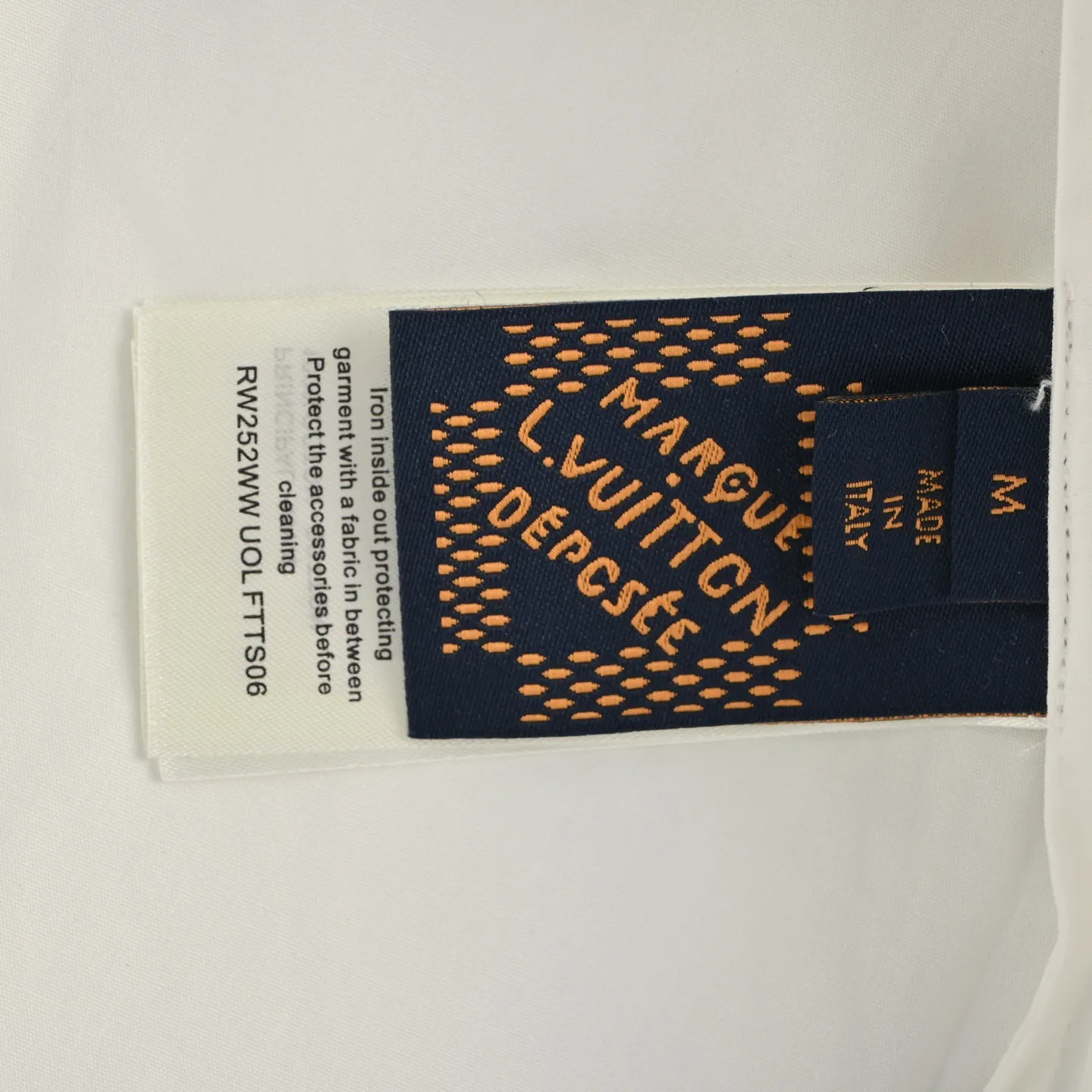 Louis Vuitton/Louis Vuitton 25ss pocket embossed short-sleeved shirt